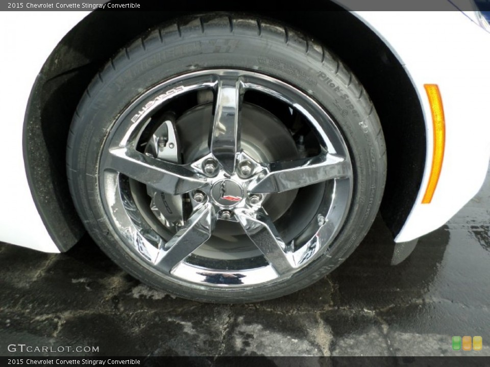 2015 Chevrolet Corvette Stingray Convertible Wheel and Tire Photo #101892087