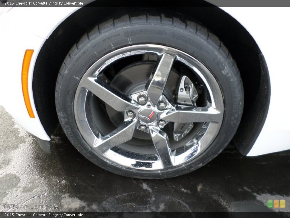 2015 Chevrolet Corvette Stingray Convertible Wheel and Tire Photo #101892114