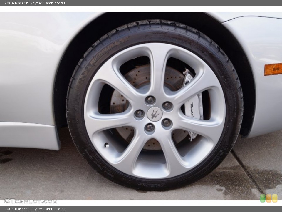 2004 Maserati Spyder Cambiocorsa Wheel and Tire Photo #101894538