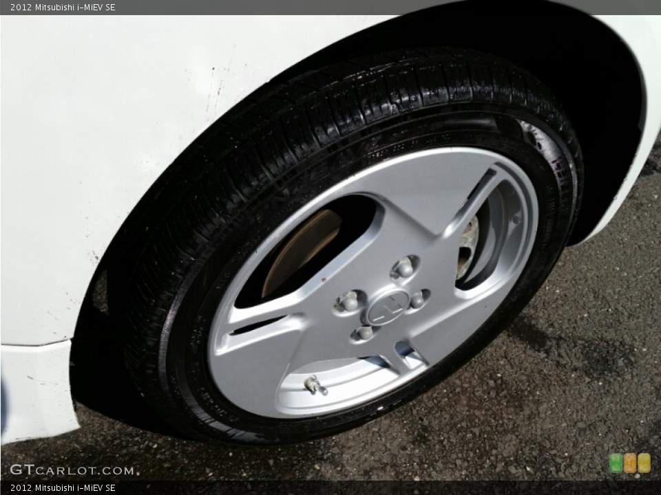 2012 Mitsubishi i-MiEV SE Wheel and Tire Photo #101899902