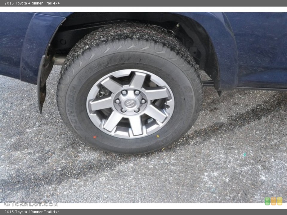 2015 Toyota 4Runner Trail 4x4 Wheel and Tire Photo #101922201