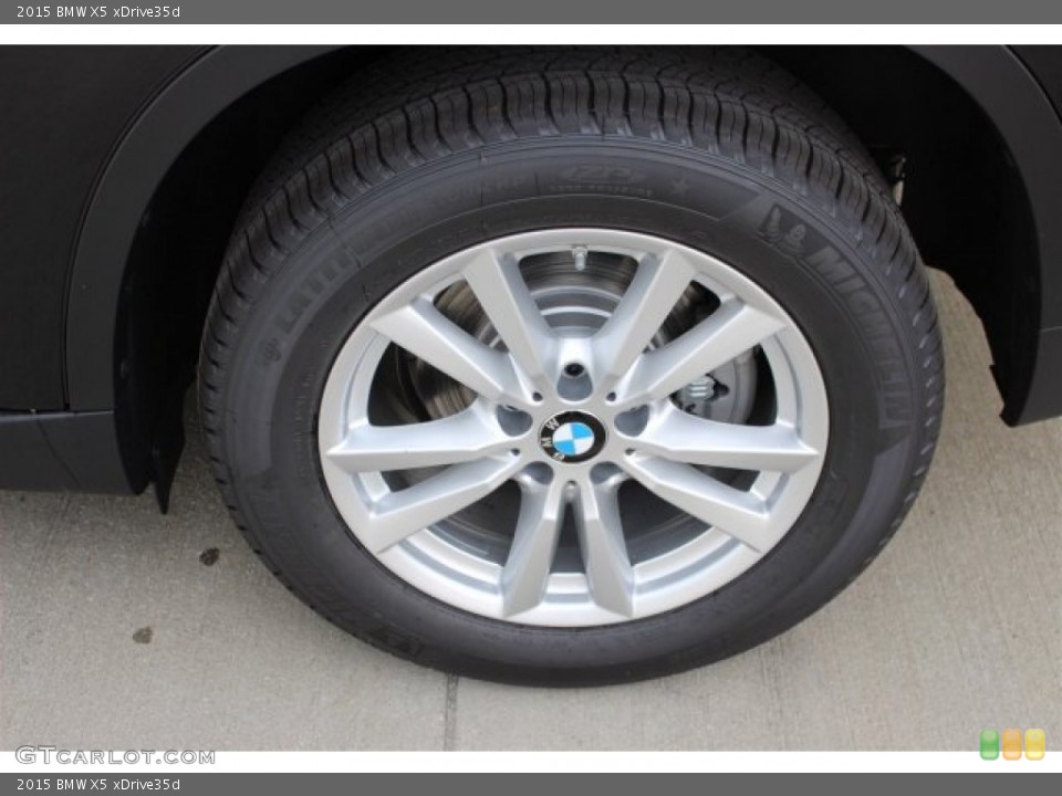 2015 BMW X5 xDrive35d Wheel and Tire Photo #101926271