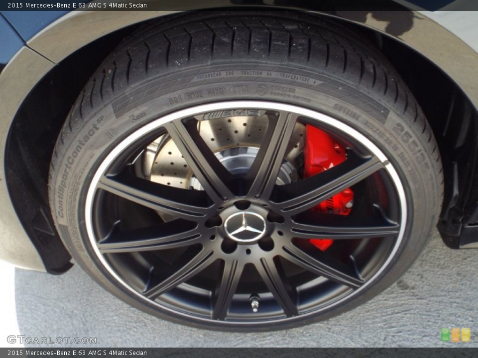 2015 Mercedes-Benz E 63 AMG S 4Matic Sedan Wheel and Tire Photo #101928254