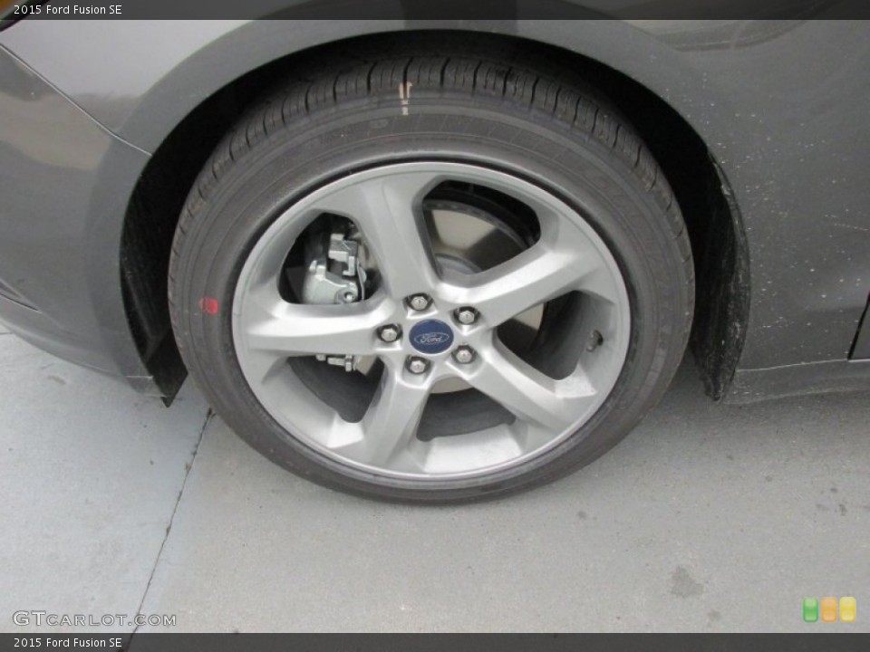 2015 Ford Fusion SE Wheel and Tire Photo #101935961