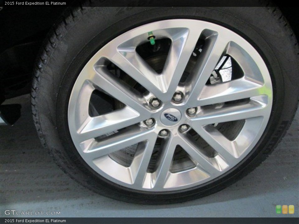 2015 Ford Expedition EL Platinum Wheel and Tire Photo #101959334