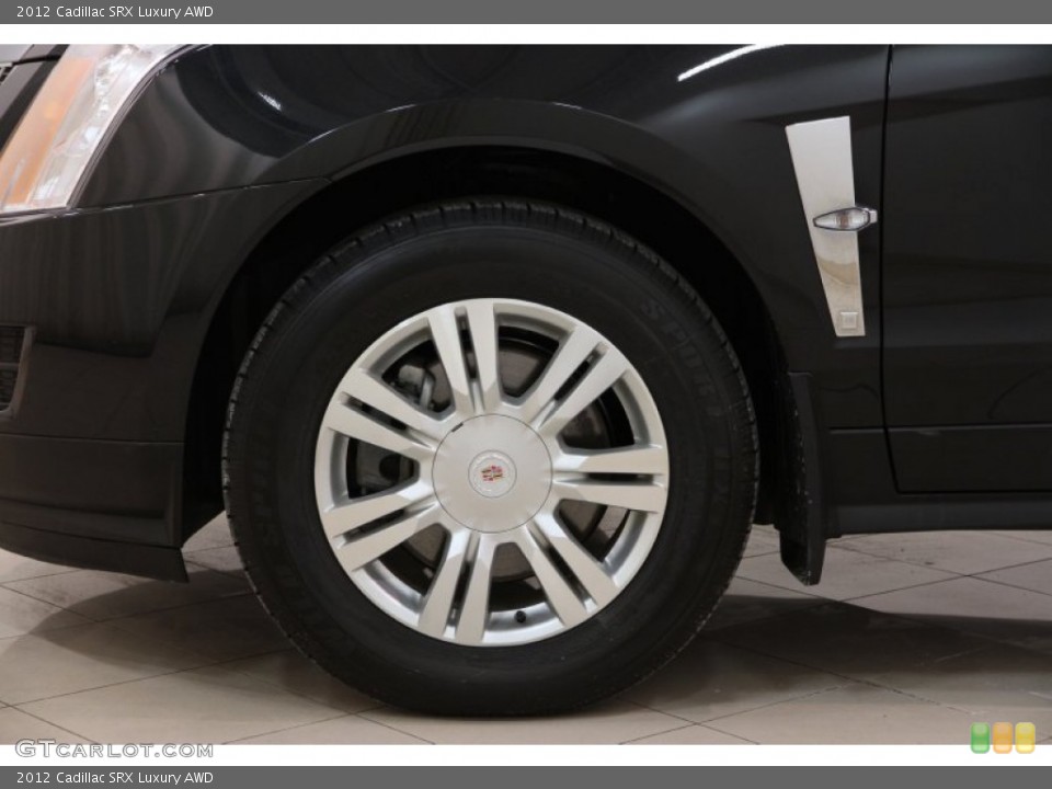 2012 Cadillac SRX Luxury AWD Wheel and Tire Photo #101962586