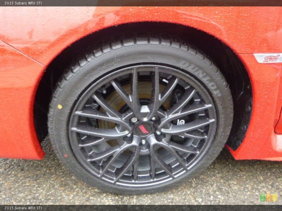 2015 Subaru WRX STI Wheel and Tire Photo #101966344