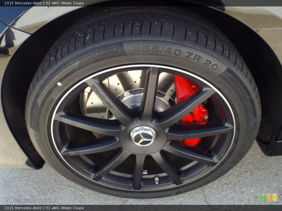 2015 Mercedes-Benz S 63 AMG 4Matic Coupe Wheel and Tire Photo #101969021
