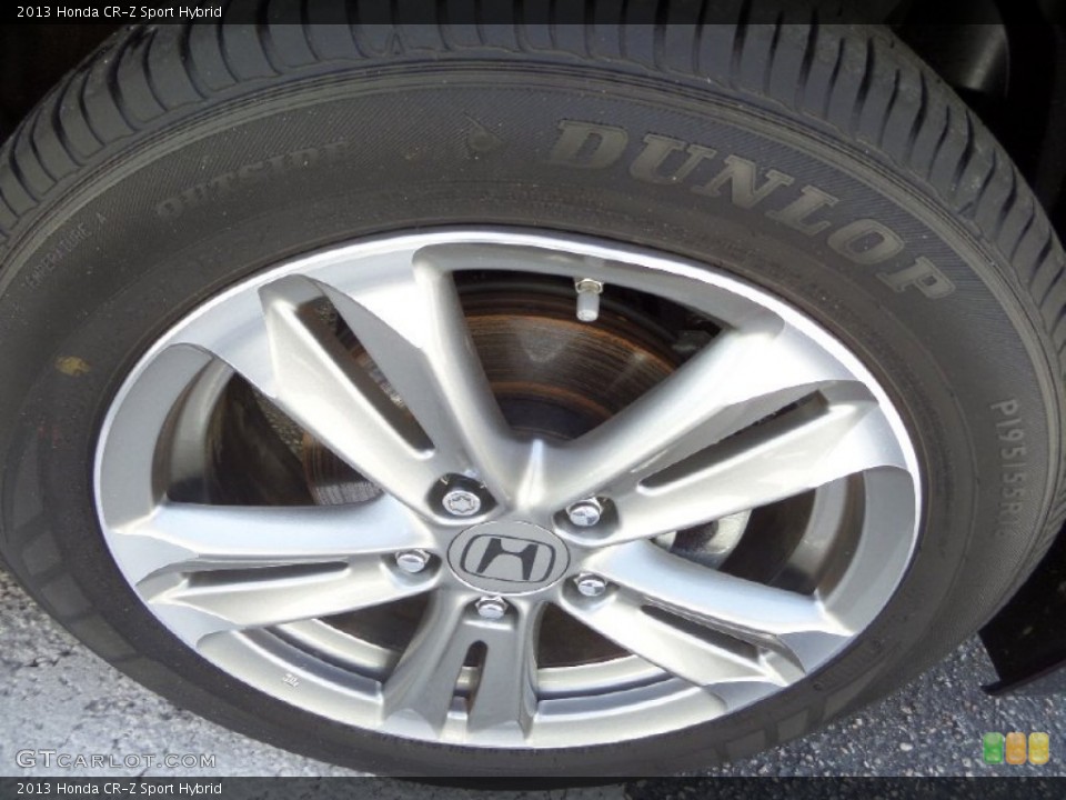 2013 Honda CR-Z Sport Hybrid Wheel and Tire Photo #101979437