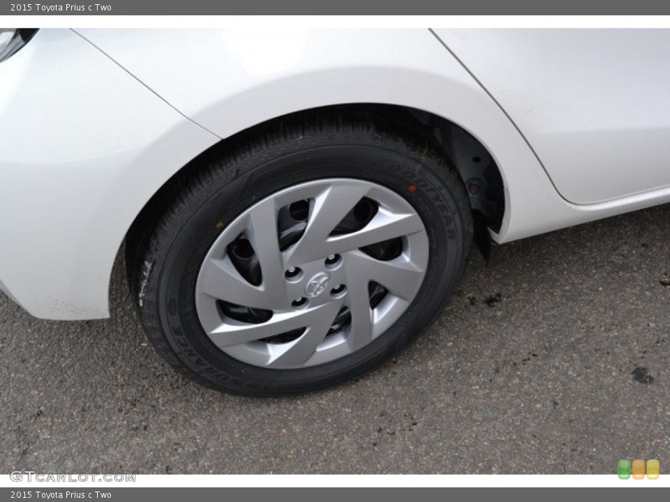 2015 Toyota Prius c Two Wheel and Tire Photo #102003410