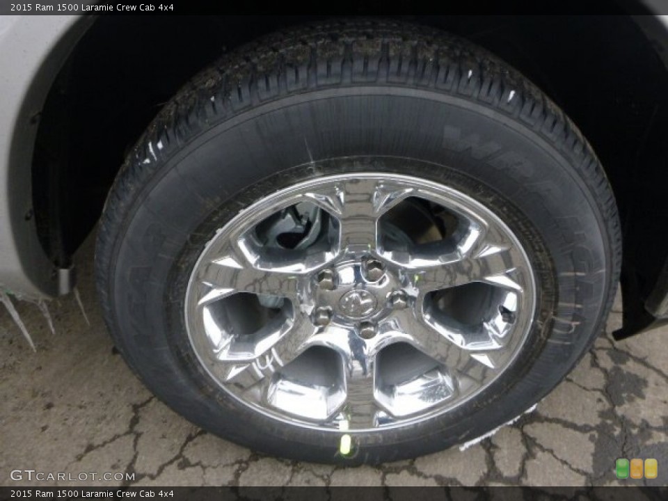 2015 Ram 1500 Laramie Crew Cab 4x4 Wheel and Tire Photo #102055203