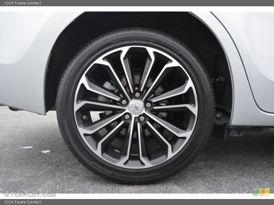2014 Toyota Corolla S Wheel and Tire Photo #102075663