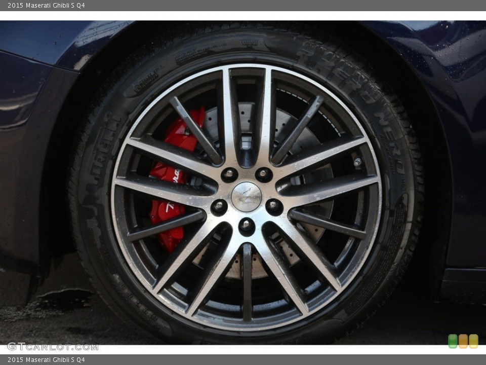 2015 Maserati Ghibli S Q4 Wheel and Tire Photo #102079668