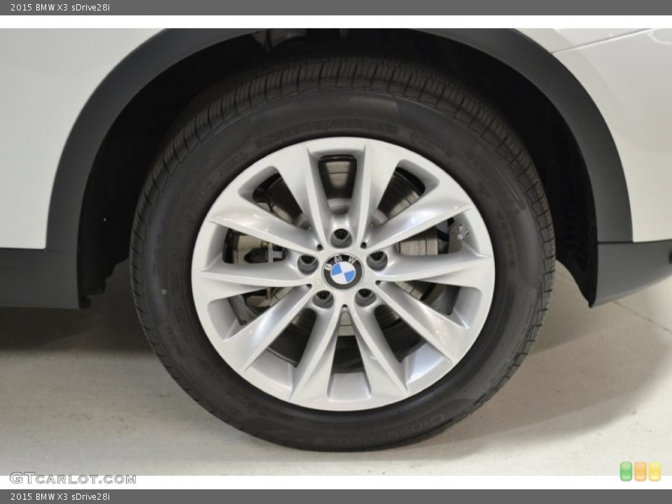 2015 BMW X3 Wheels and Tires