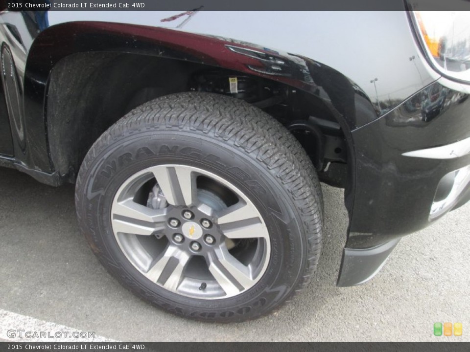 2015 Chevrolet Colorado LT Extended Cab 4WD Wheel and Tire Photo #102108981