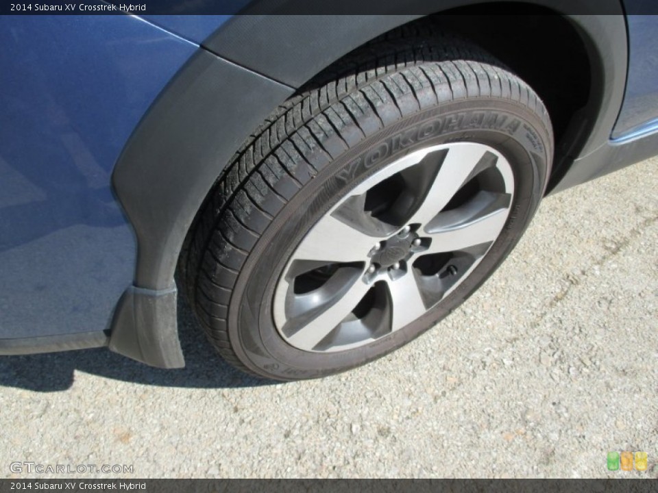 2014 Subaru XV Crosstrek Hybrid Wheel and Tire Photo #102116688