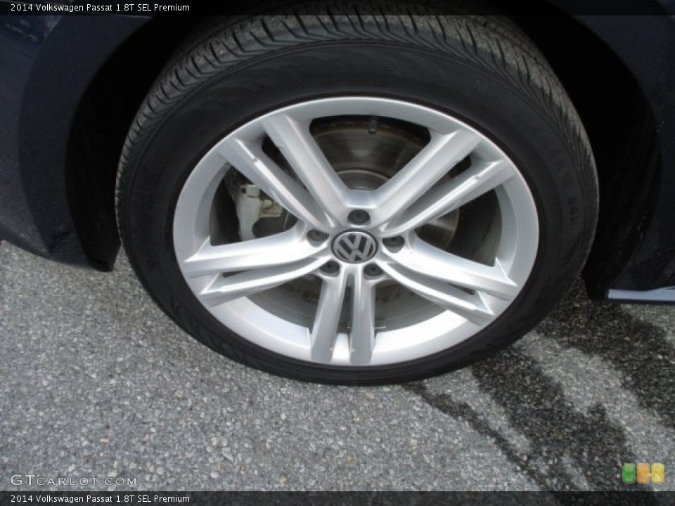 2014 Volkswagen Passat 1.8T SEL Premium Wheel and Tire Photo #102117315