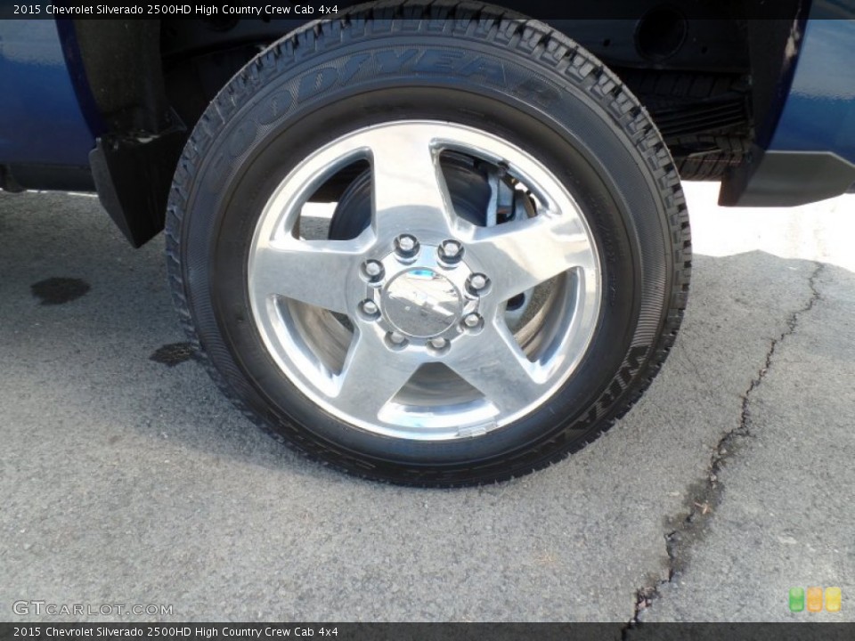 2015 Chevrolet Silverado 2500HD High Country Crew Cab 4x4 Wheel and Tire Photo #102117318
