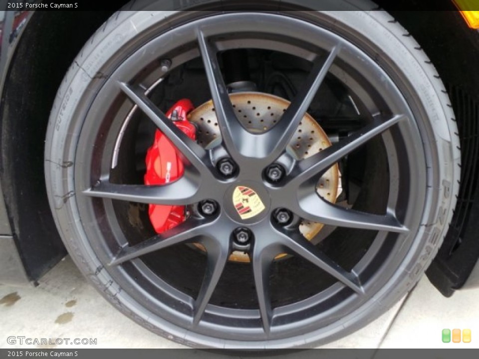 2015 Porsche Cayman S Wheel and Tire Photo #102138426