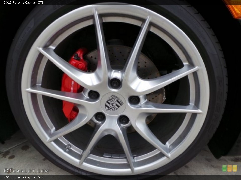 2015 Porsche Cayman GTS Wheel and Tire Photo #102138932
