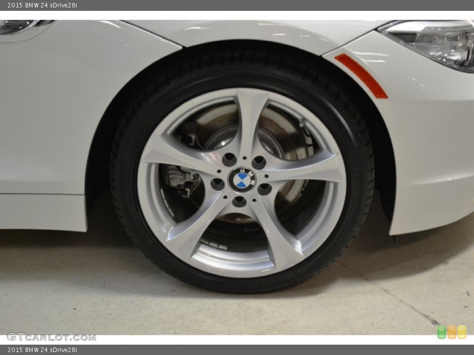 2015 BMW Z4 sDrive28i Wheel and Tire Photo #102143412