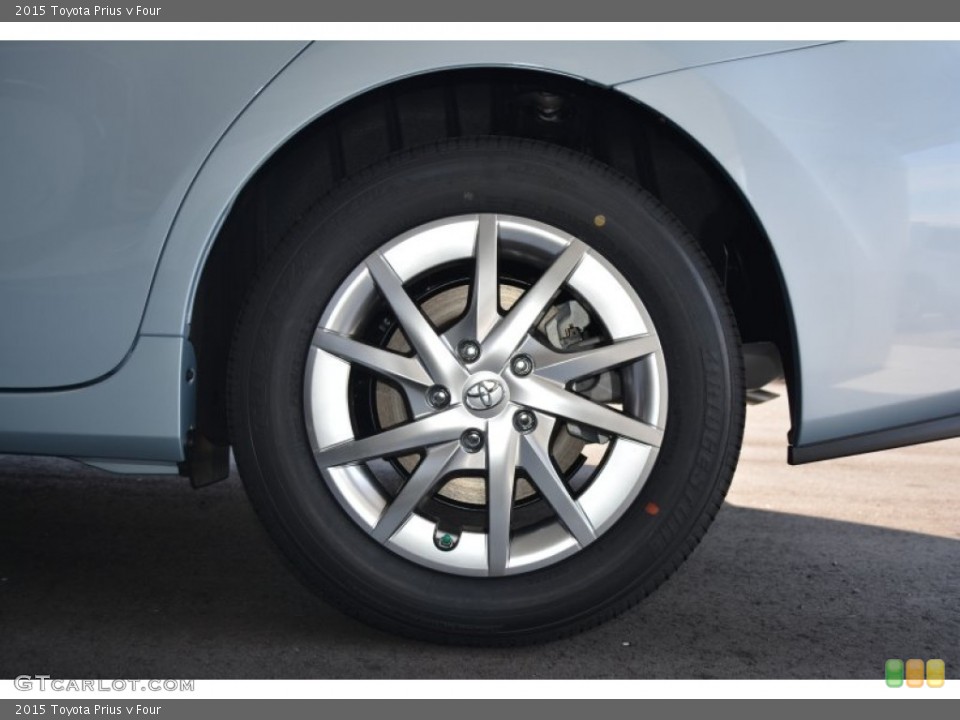 2015 Toyota Prius v Four Wheel and Tire Photo #102148769