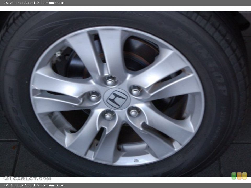 2012 Honda Accord LX Premium Sedan Wheel and Tire Photo #102150887