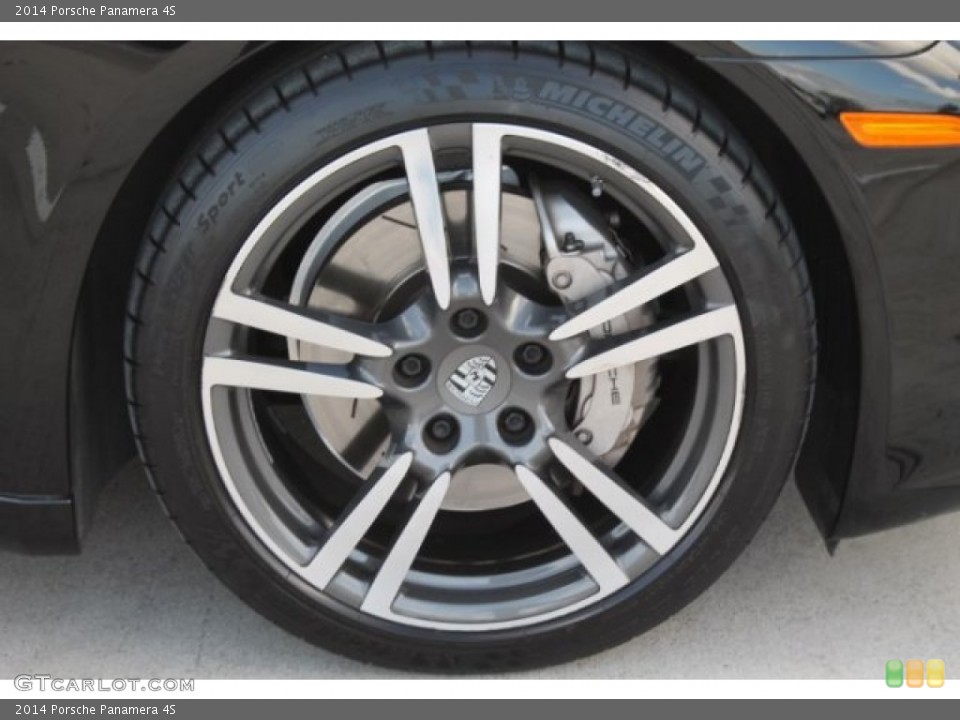 2014 Porsche Panamera 4S Wheel and Tire Photo #102153569