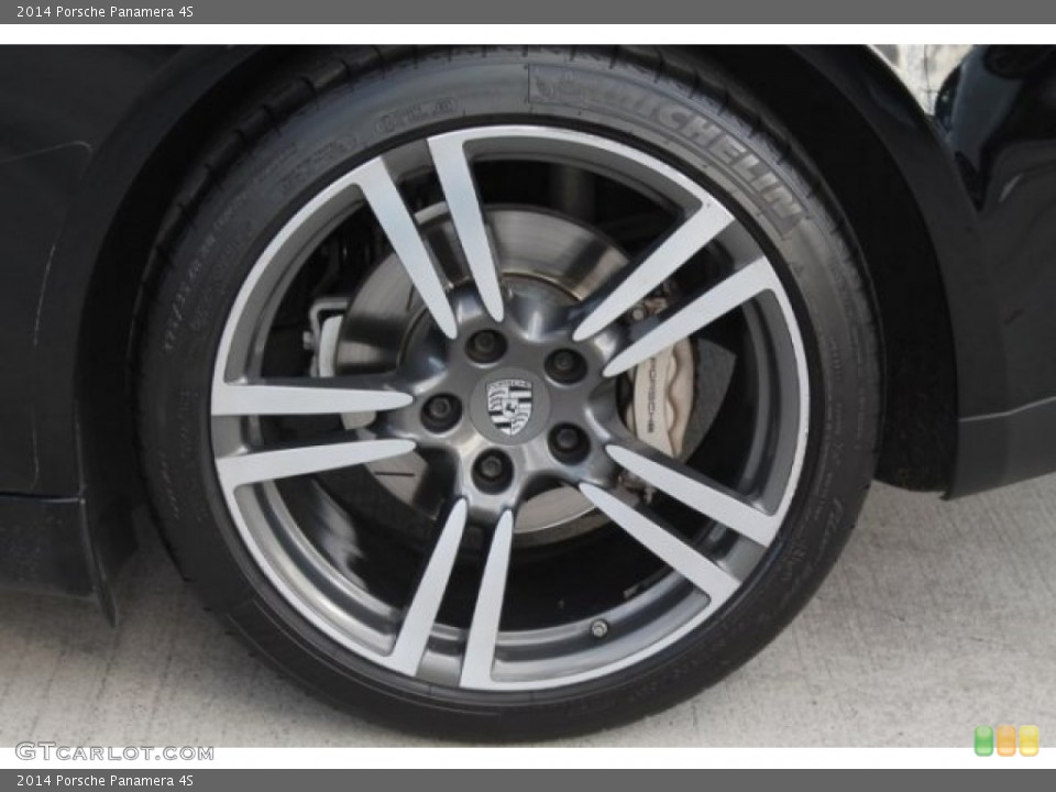 2014 Porsche Panamera 4S Wheel and Tire Photo #102153605