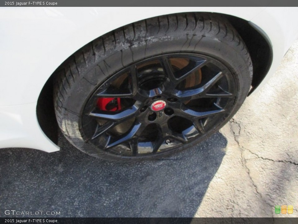 2015 Jaguar F-TYPE S Coupe Wheel and Tire Photo #102157433