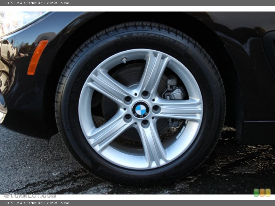 2015 BMW 4 Series 428i xDrive Coupe Wheel and Tire Photo #102167844