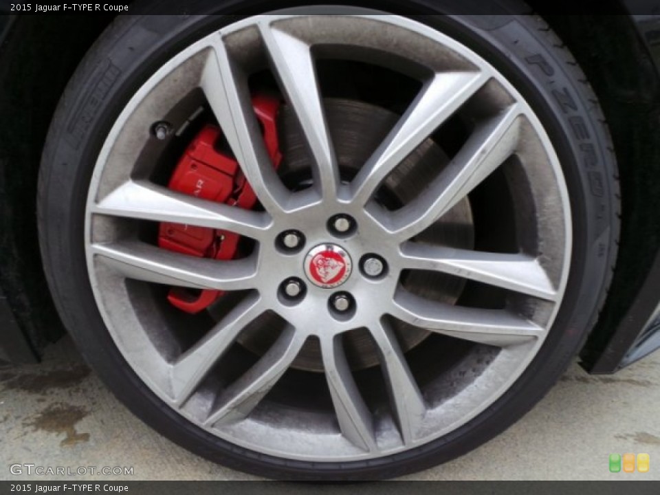 2015 Jaguar F-TYPE R Coupe Wheel and Tire Photo #102167956