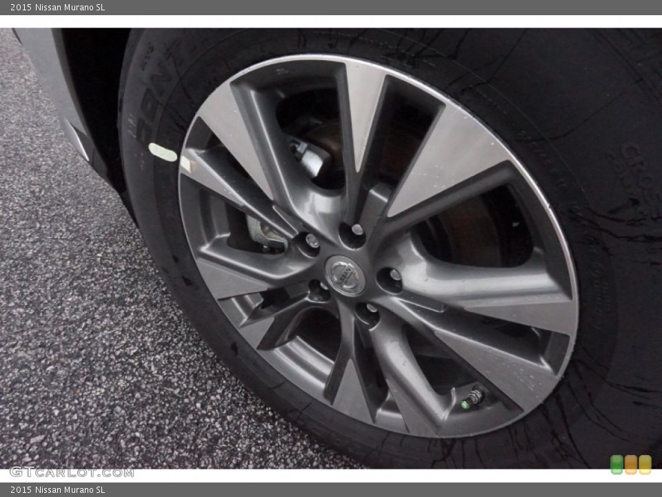 2015 Nissan Murano SL Wheel and Tire Photo #102184622
