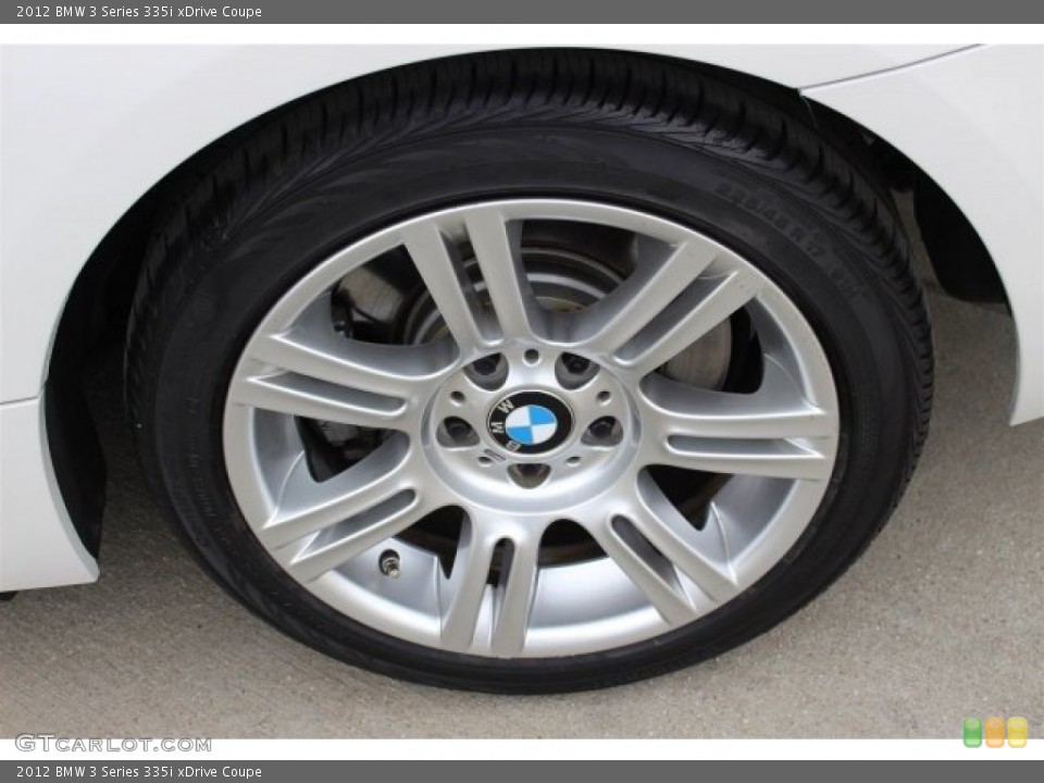 2012 BMW 3 Series 335i xDrive Coupe Wheel and Tire Photo #102193268