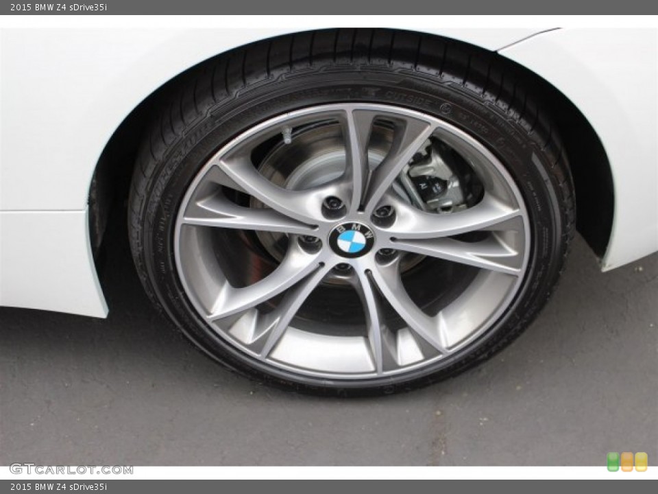 2015 BMW Z4 sDrive35i Wheel and Tire Photo #102194261