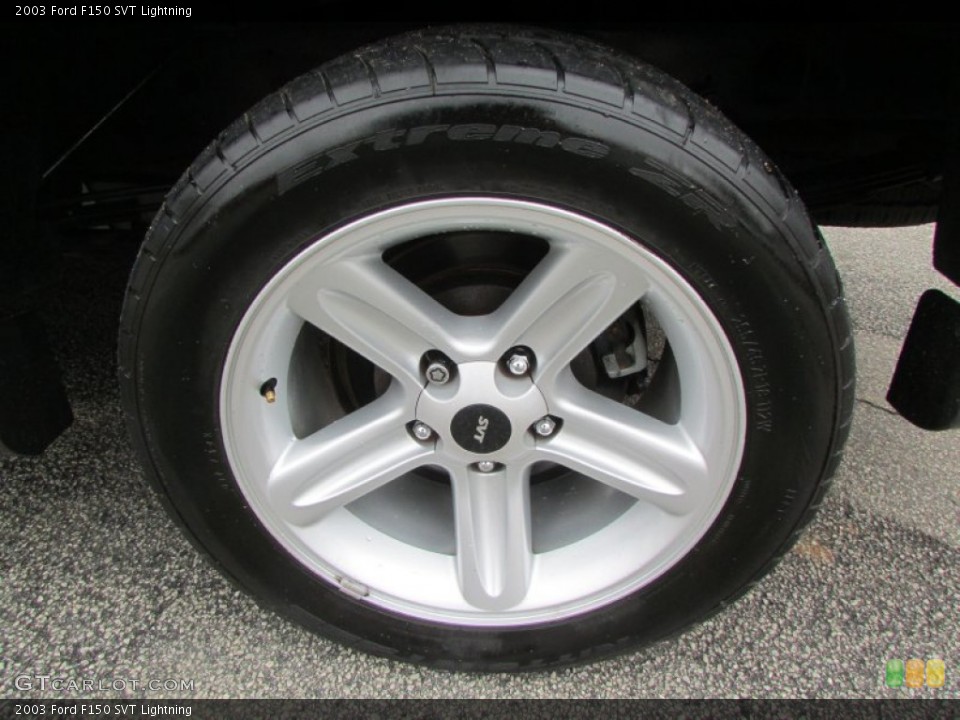 2003 Ford F150 SVT Lightning Wheel and Tire Photo #102199277