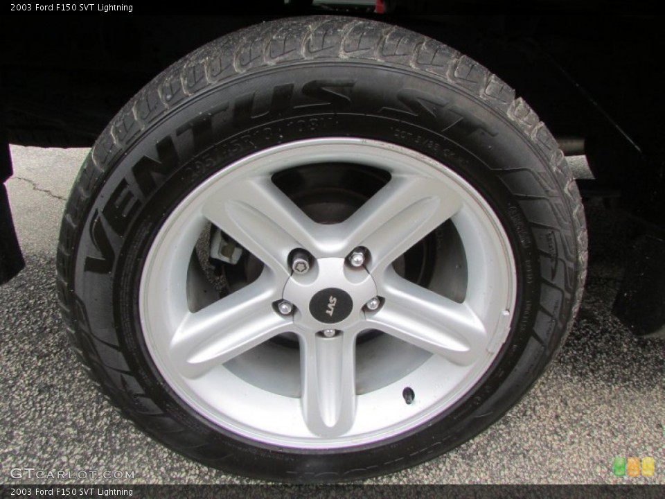 2003 Ford F150 SVT Lightning Wheel and Tire Photo #102199445