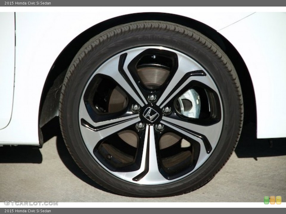 2015 Honda Civic Si Sedan Wheel and Tire Photo #102212882
