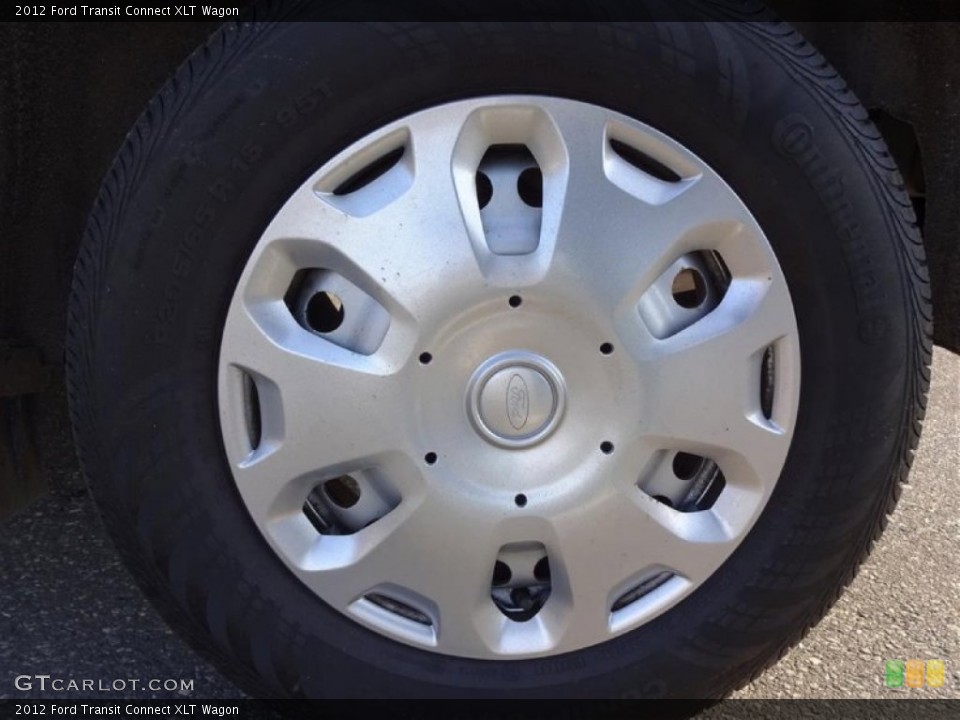 2012 Ford Transit Connect XLT Wagon Wheel and Tire Photo #102216194