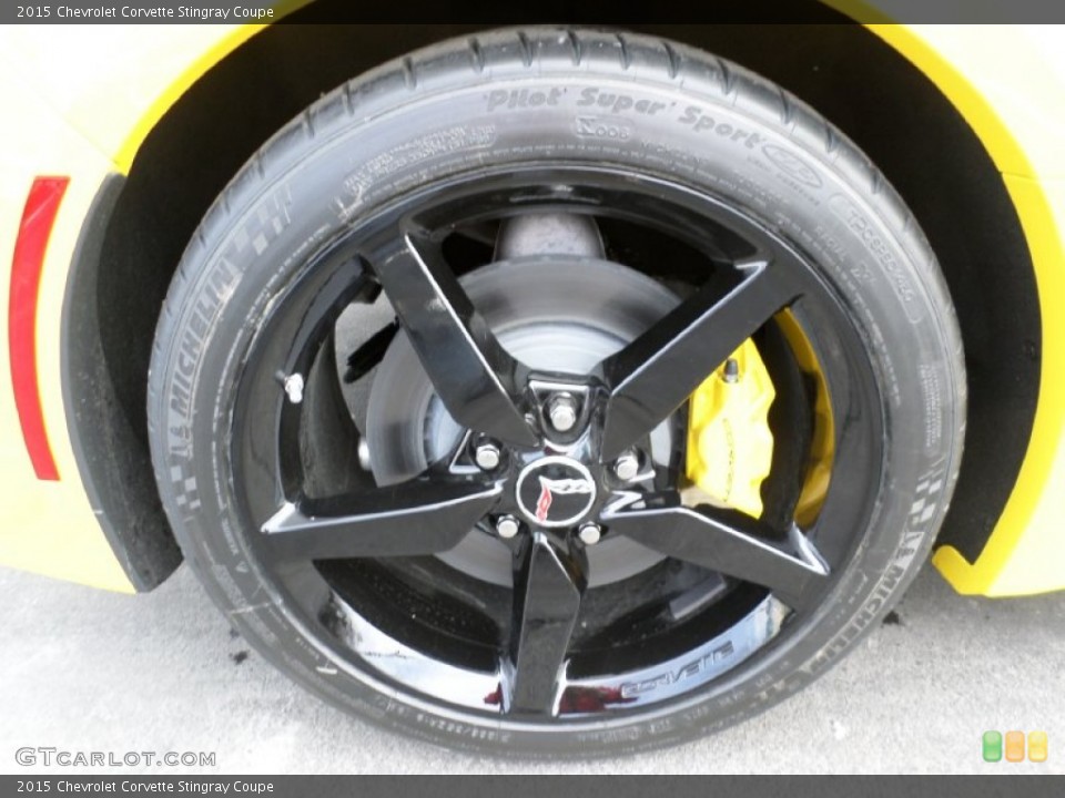 2015 Chevrolet Corvette Stingray Coupe Wheel and Tire Photo #102217424