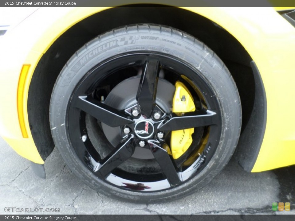 2015 Chevrolet Corvette Stingray Coupe Wheel and Tire Photo #102217458