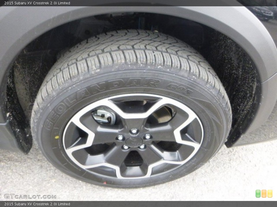 2015 Subaru XV Crosstrek 2.0i Limited Wheel and Tire Photo #102222730