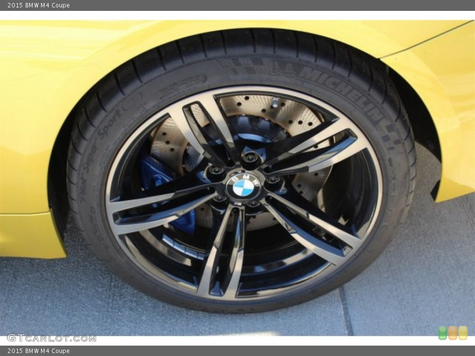 2015 BMW M4 Coupe Wheel and Tire Photo #102223540