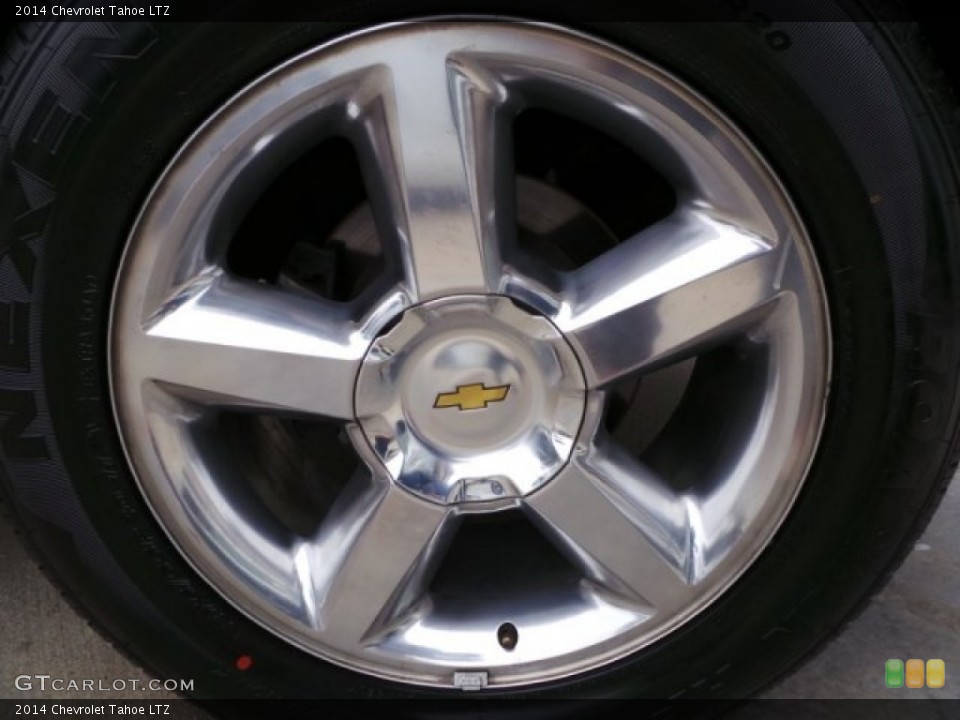 2014 Chevrolet Tahoe LTZ Wheel and Tire Photo #102228564