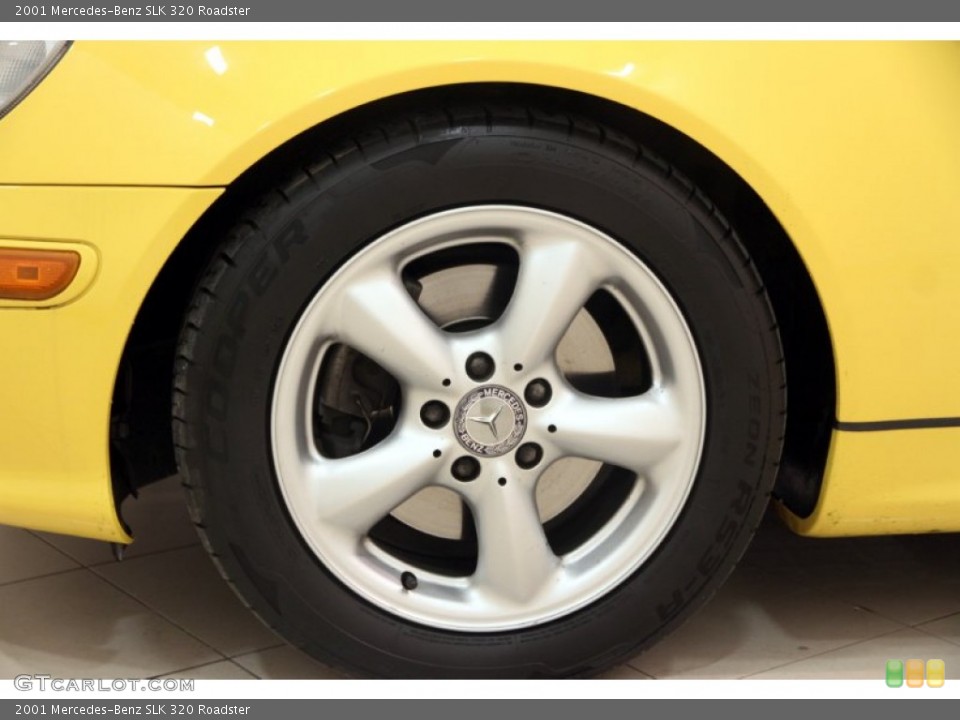 2001 Mercedes-Benz SLK 320 Roadster Wheel and Tire Photo #102253473