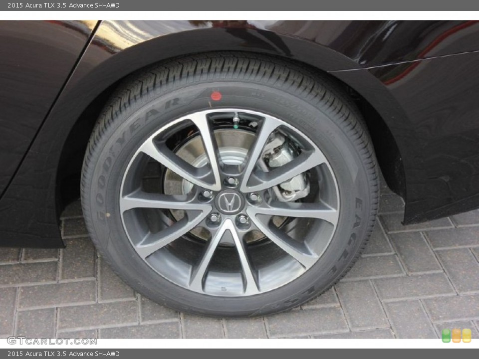 2015 Acura TLX 3.5 Advance SH-AWD Wheel and Tire Photo #102258090