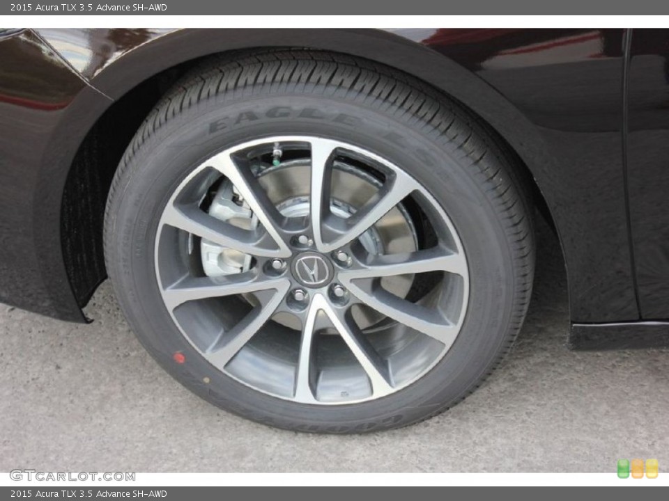 2015 Acura TLX 3.5 Advance SH-AWD Wheel and Tire Photo #102258108