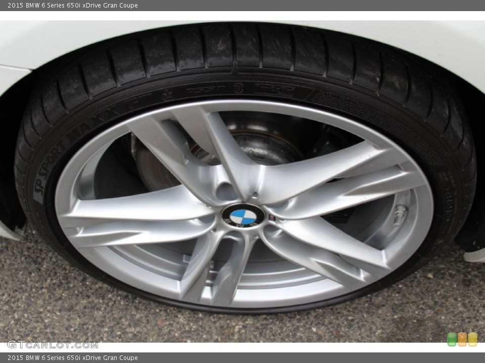 2015 BMW 6 Series 650i xDrive Gran Coupe Wheel and Tire Photo #102259251