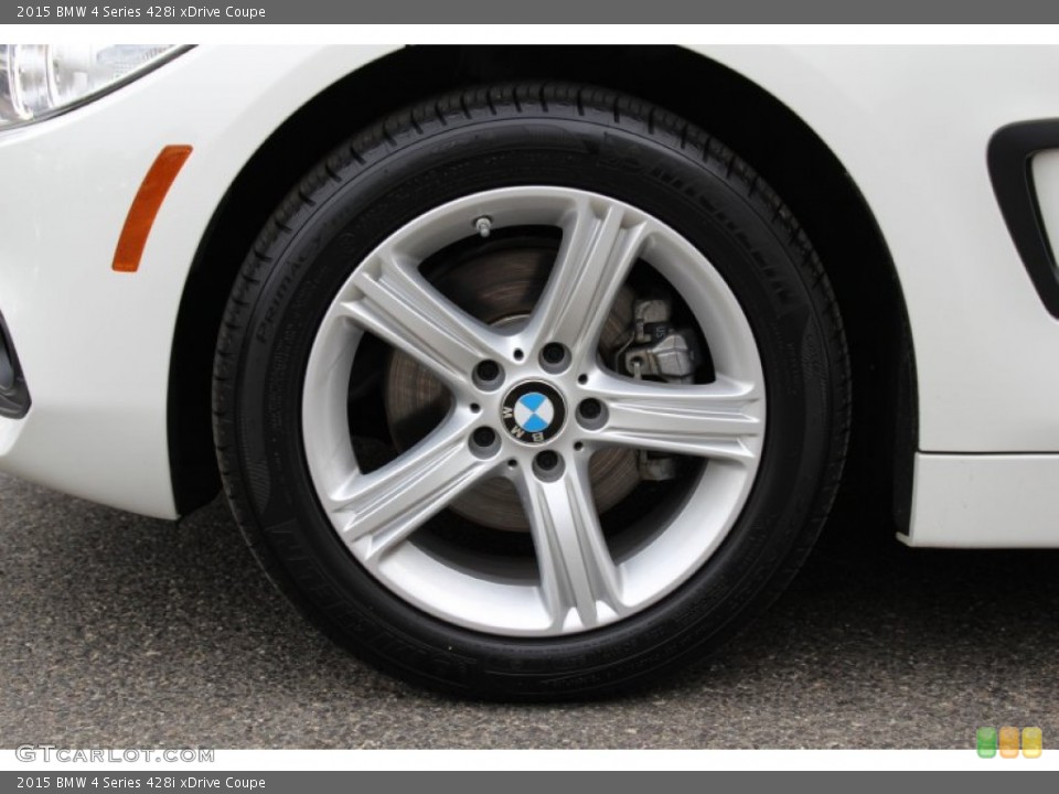 2015 BMW 4 Series 428i xDrive Coupe Wheel and Tire Photo #102260274