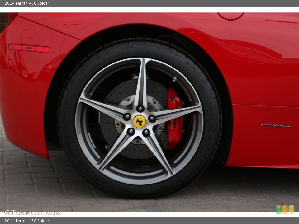 2014 Ferrari 458 Spider Wheel and Tire Photo #102262881